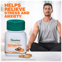 Thumbnail for Himalaya Ashvagandha Tablets - General Wellness - Distacart