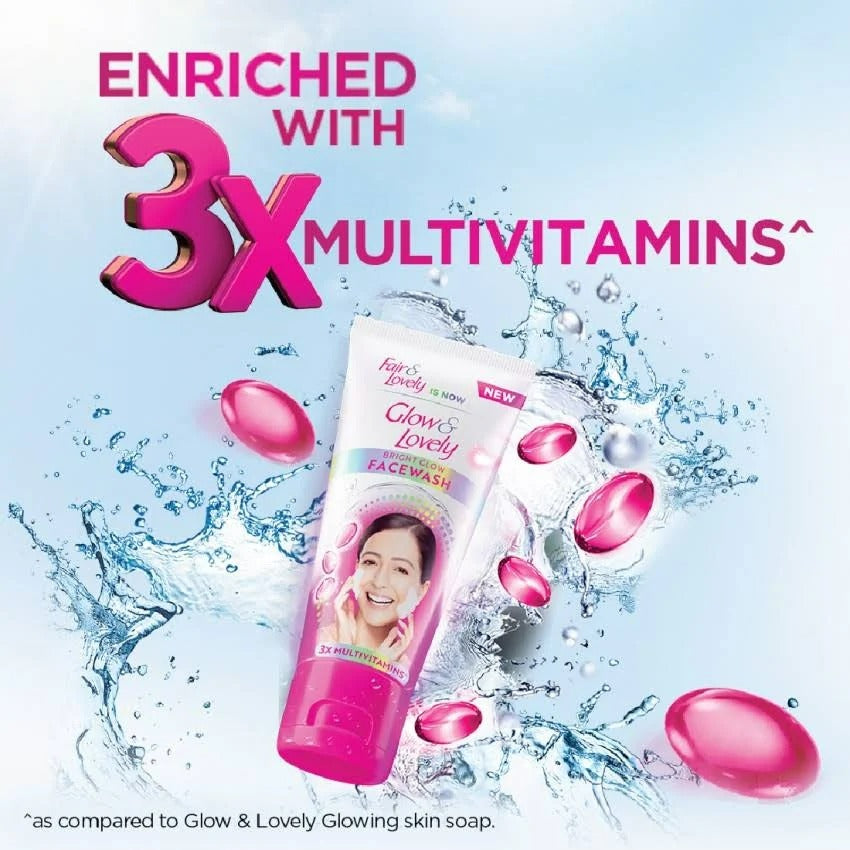 Glow & Lovely Face wash - Instant Glow - Distacart