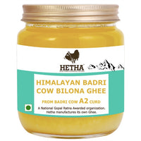 Thumbnail for Hetha Himalayan Badri Cow A2 cultured Bilona Ghee / A2 Ghee | Organic and Pure Cow Ghee | Made From Grass Fed A2 Cow's Milk