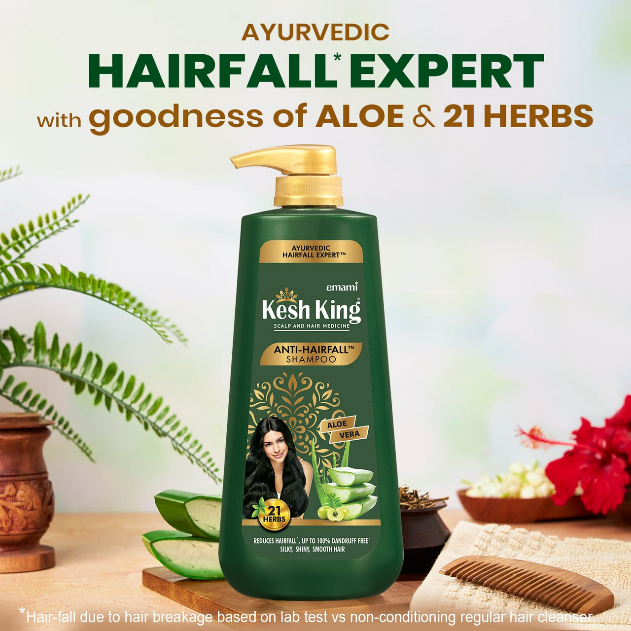 Kesh King Ayurvedic Anti Hairfall Shampoo - Distacart