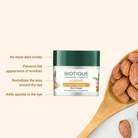 Thumbnail for Biotique Bio Almond Soothing And Nourishing Eye Cream - Distacart