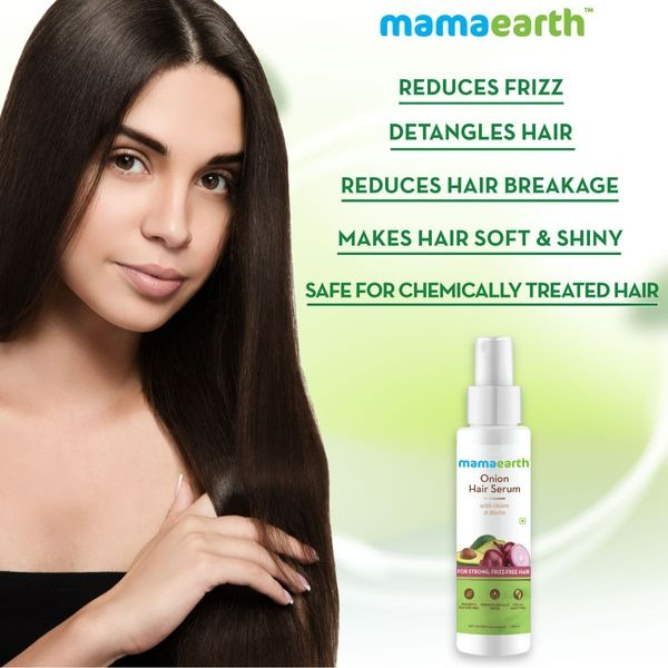 Mamaearth Onion Hair Serum & Onion Hair Oil - Distacart