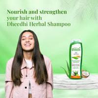 Thumbnail for Dhathri Ayurveda Dheedhi Daily Herbal Shampoo - Distacart