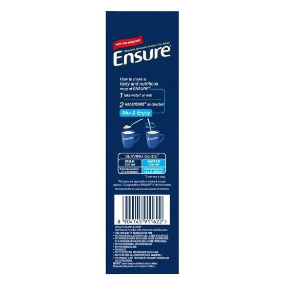 How to Make a Ensure Nutritional Powder Drink
