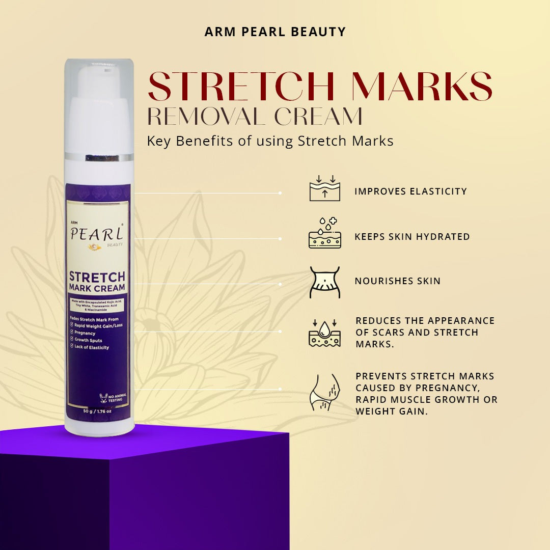 ARM Pearl Beauty Stretch Marks Cream - Distacart