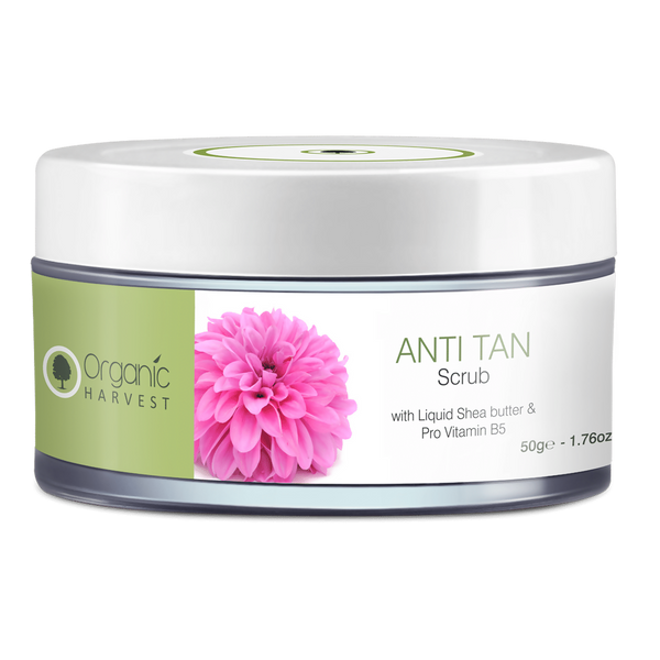 Organic Harvest Anti Tan Scrub - Distacart
