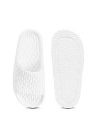 Thumbnail for Roadster The Lifestyle Co. Women White Comfort Lightweight Sliders