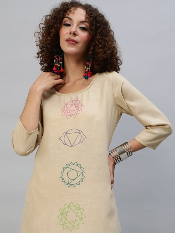 Aks Ethnic Motifs Printed Regular Kurta With Palazzos - Distacart