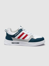 Thumbnail for ASIAN Men Striped Lace Up Sneakers