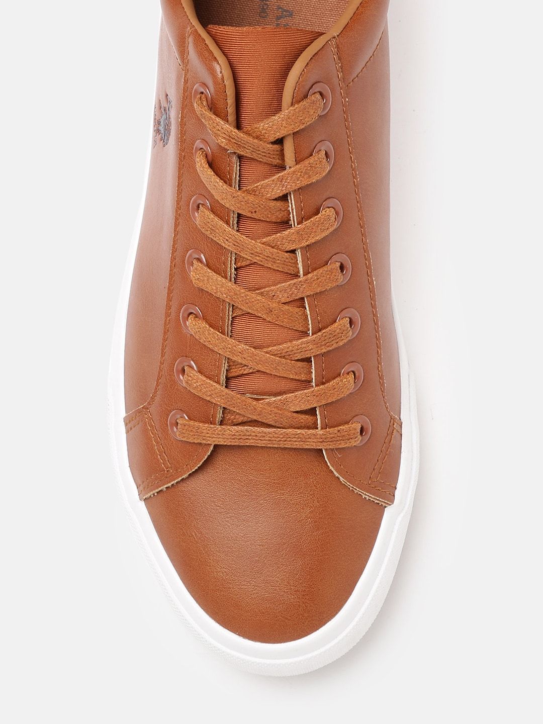 U.S. Polo Assn. Men Tan Brown MADRYN 2.O Sneakers