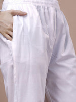 Thumbnail for Ode by House of Pataudi Pink Ethnic Motifs Striped Kurta - Distacart