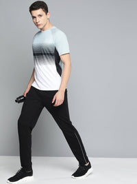 Thumbnail for Alcis Men Striped Dry Tech Slim Fit T-shirt - Distacart