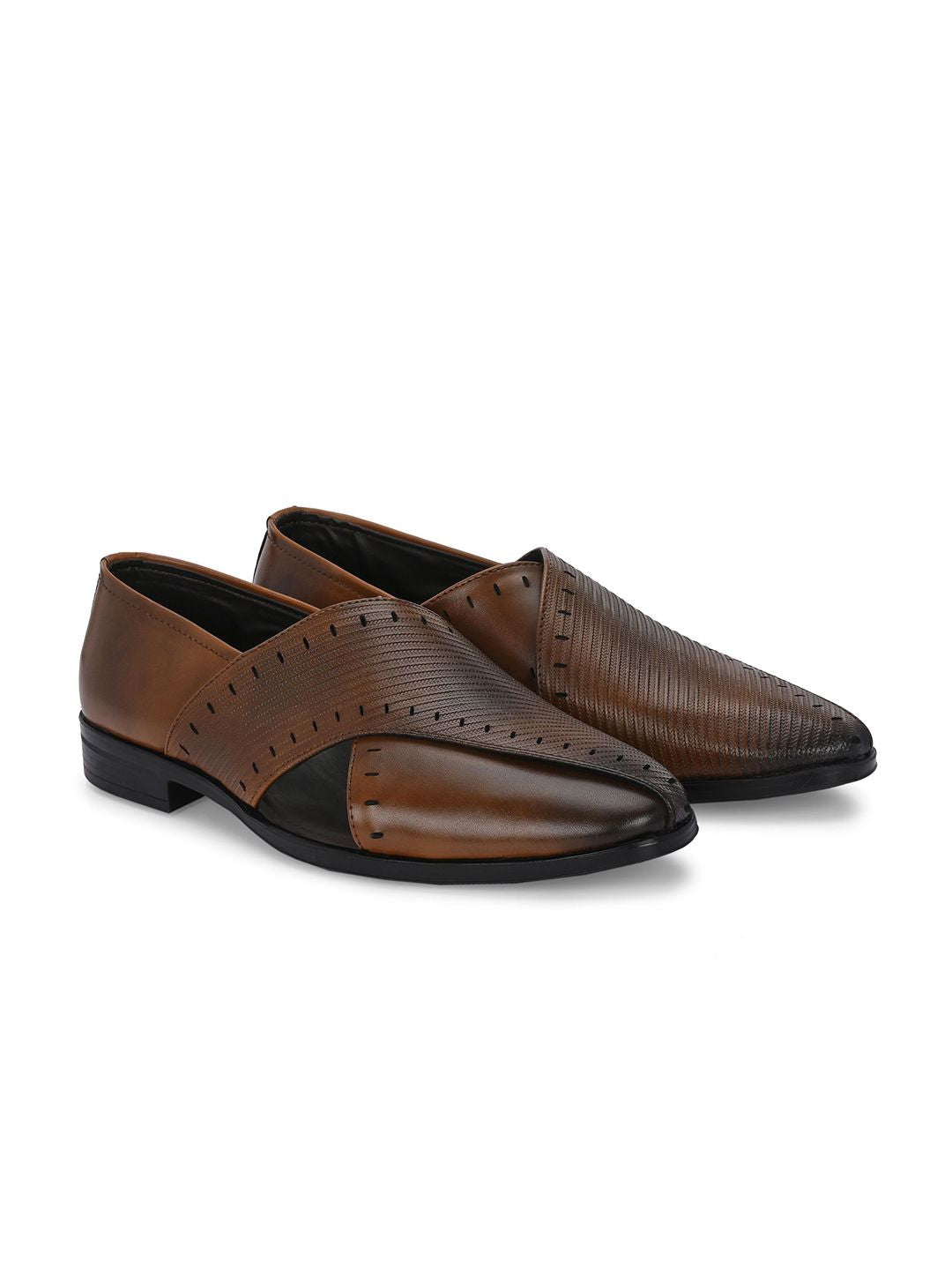 House of Pataudi Men Shoe-Style Sandals