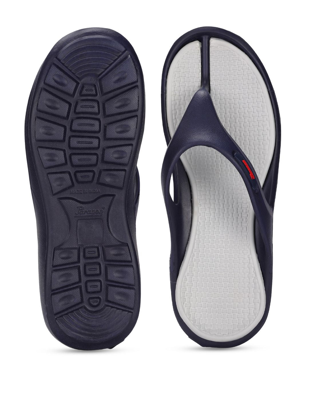 Paragon Men Lightweight Rubber Thong Flip-Flops