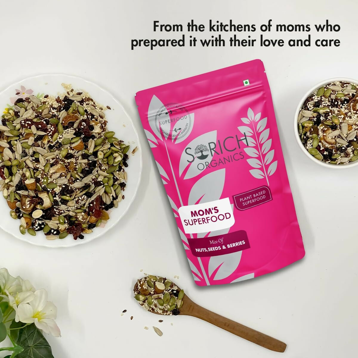 Sorich Organics Mother's Superfood Mix Nuts & Seeds - Distacart