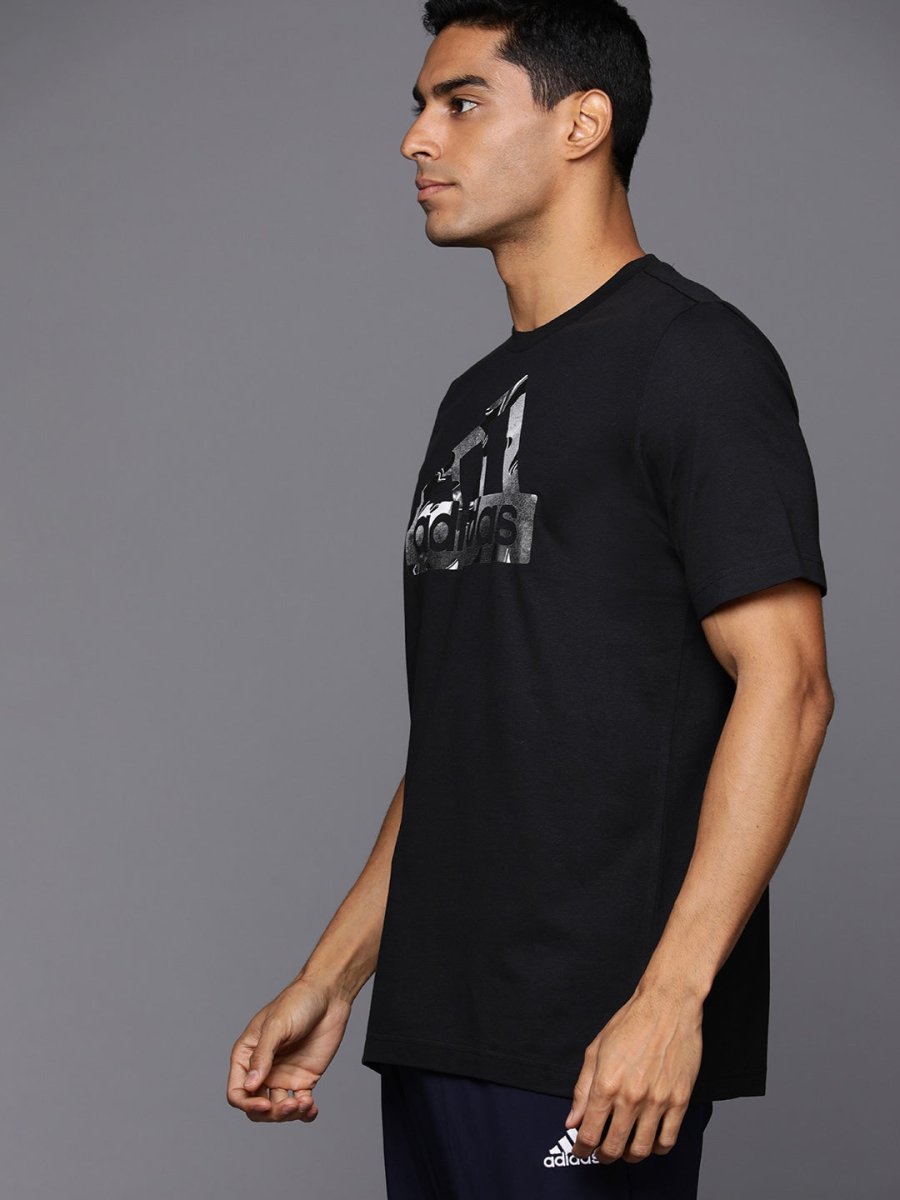 Adidas AEROREADY Logo Printed Sports T-shirt - Distacart