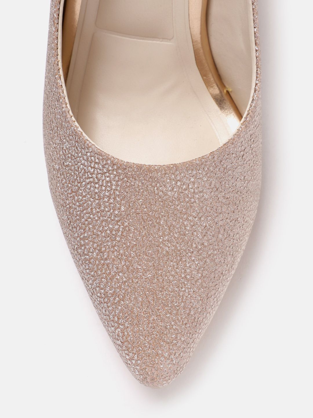 ELLE Party Slim Heel Shimmer Pumps