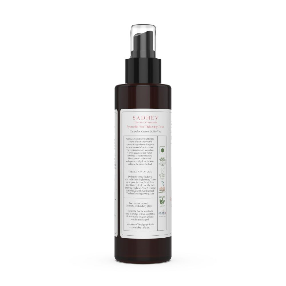 Sadhev Ayurvedic Pore Tightening Toner - Distacart