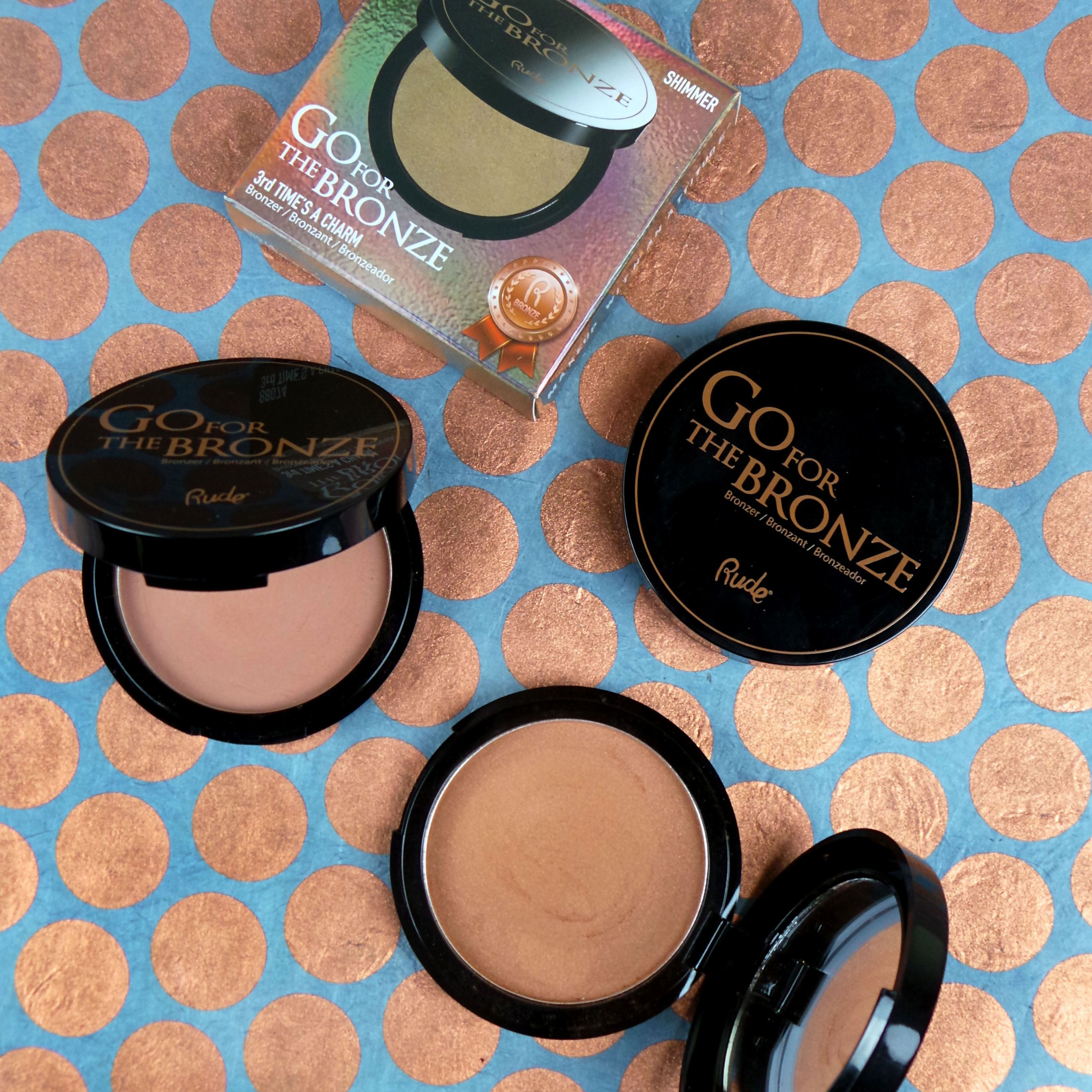 Rude Cosmetics Go For The Bronze Bronzer - 3rd Time's Charm - Distacart