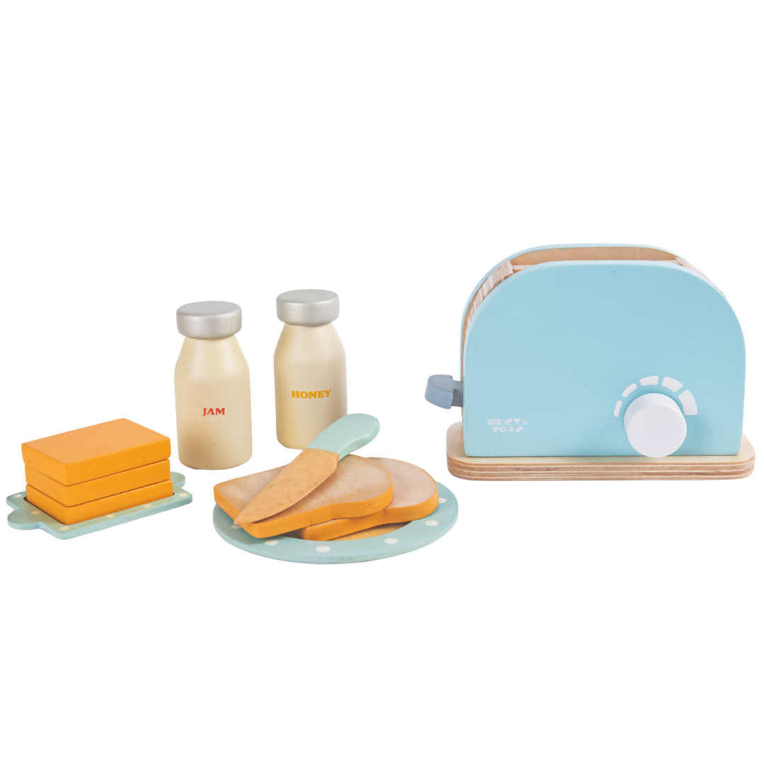 Wooden Bread Toaster Toy (3)