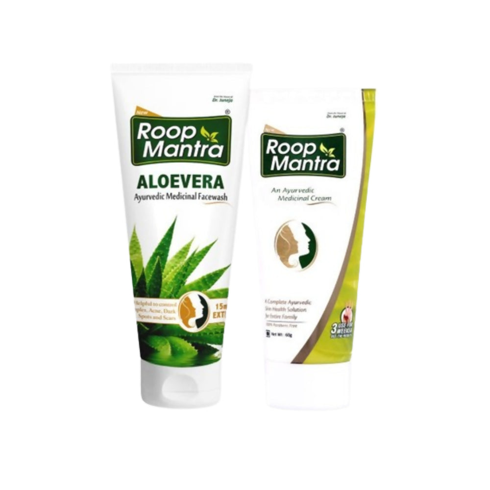 Roop Mantra Face Cream & Neem Face Wash Combo - Distacart