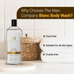 Thumbnail for The Man Company Blanc Perfumed Body Wash For Men With Orange Peel & Liquorice - Distacart
