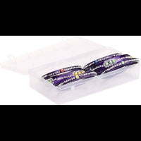 Thumbnail for Afast Bridal Wedding & Party Fashionable Colorful Glass Bangle/Kada Set, Pack Of 12 - Blue, Maroon - Distacart