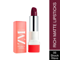 Thumbnail for Zayn & Myza Rich Matte Lipstick - Shock Wave