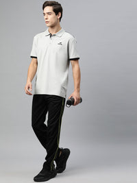 Thumbnail for Alcis Men Brand Logo Embroidered Polo Collar Sports T-shirt - Distacart