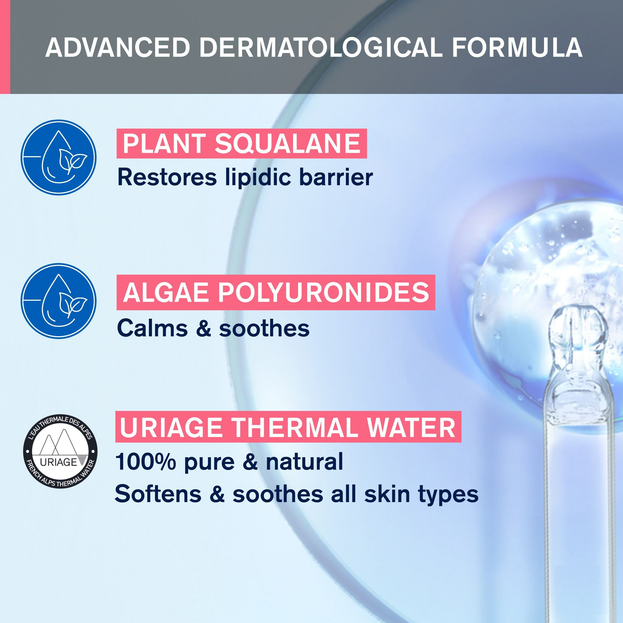 Uriage Tolederm Fresh Soothing Eyecare - Distacart