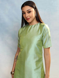 Thumbnail for Vishudh Women Regular Kurta with Trousers