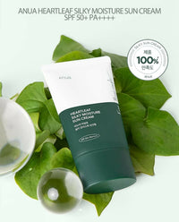 Thumbnail for Anua Hearleaf Silky Moisture Suncream - Korean Skincare