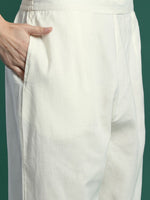 Thumbnail for Indo Era Floral Printed Regular Pure Cotton Kurta with Trousers & Dupatta