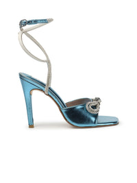 Thumbnail for ELLE Embellished Stiletto Heel Gladiators