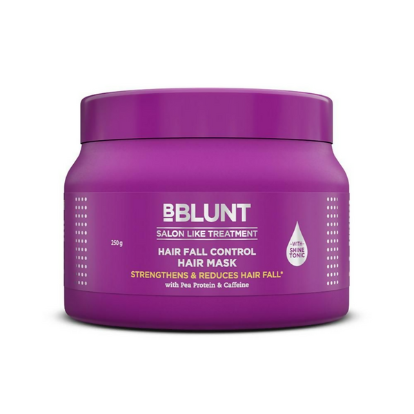 BBlunt Hair Fall Control Hair Mask With Pea Protein & Caffeine - Distacart