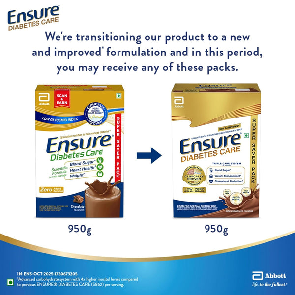 Ensure Diabetes Care Powder Chocolate Flavour