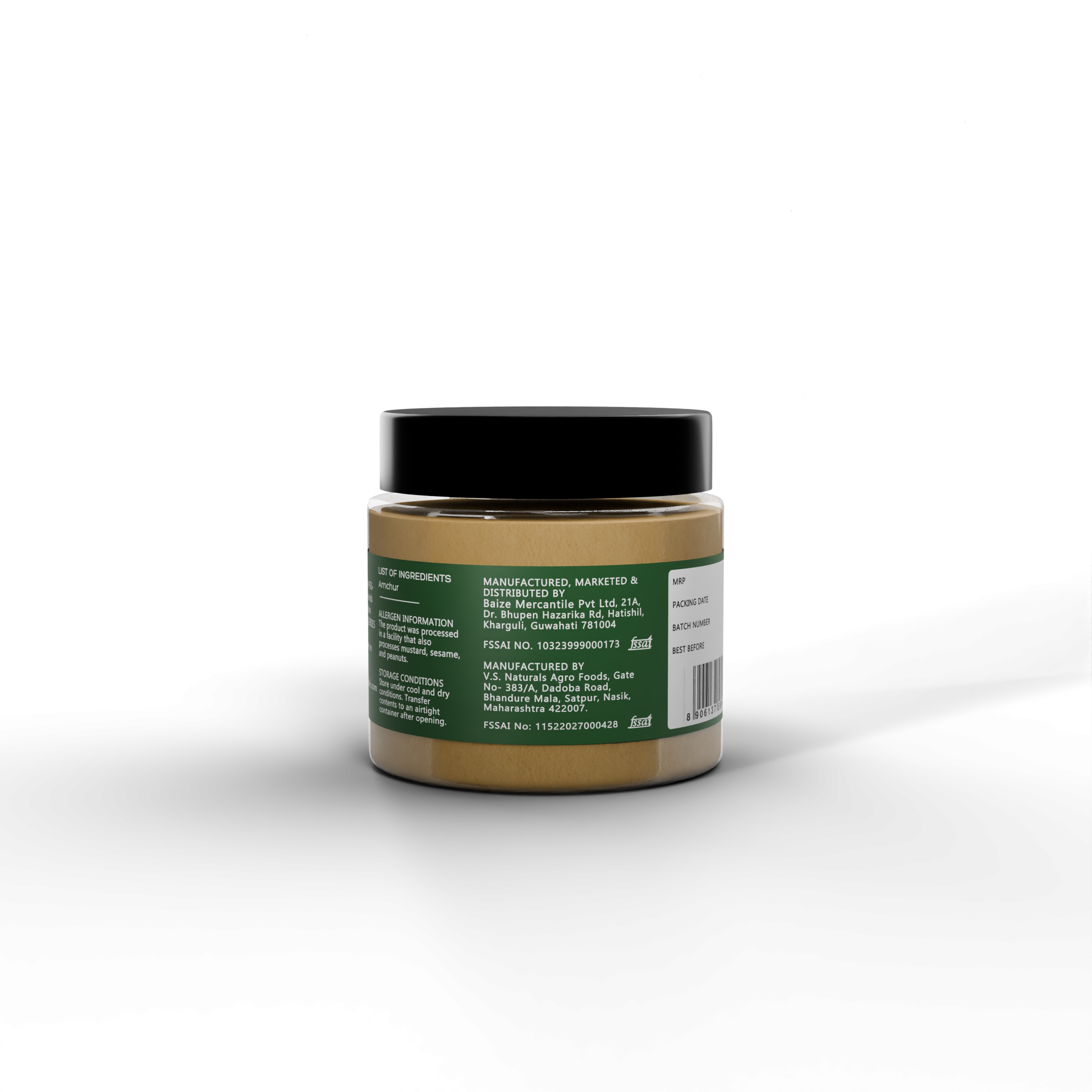 4- Natural Mango Powder - 50g