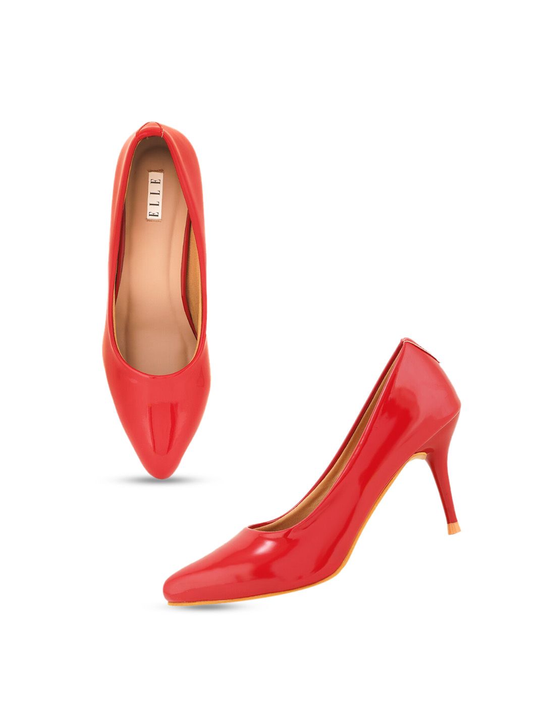 ELLE Women Solid Slim Pumps