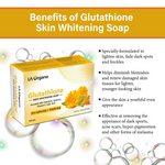 Thumbnail for LA Organo Glutathione Calendula Skin Whitening Soap - Distacart