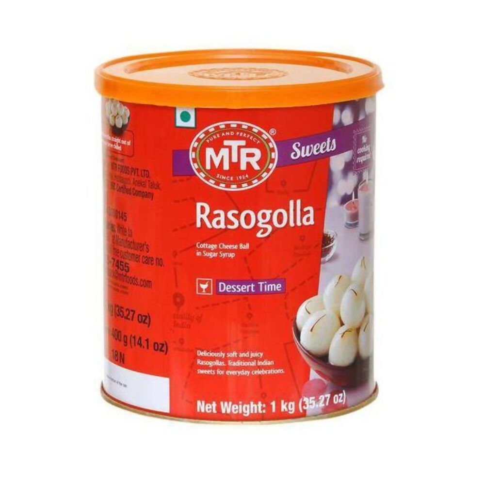 MTR Rasogolla Tin - Distacart
