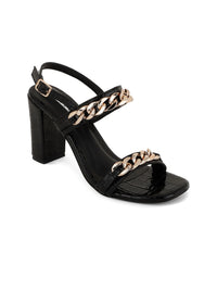 Thumbnail for ELLE Embellished Block Heels