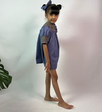 Thumbnail for ArthLife Indigo Smocked Dress - Distacart