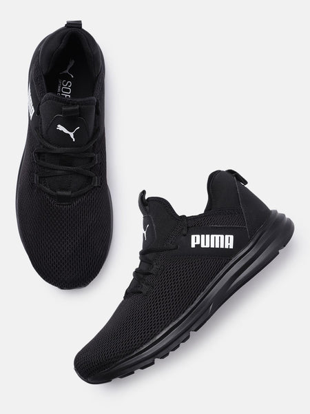 Puma Men Enzo Leam Textile Running Shoes