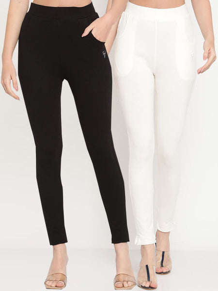 TAG 7 Women Pack of 2 Ankle-Length Leggings - Distacart