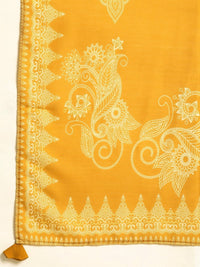 Thumbnail for Anouk Women Women Yellow Embroidered Kurta with Trouser & Dupatta - Distacart