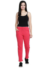 Thumbnail for Asmaani Pink color Hosiery Lower with Two Side Pockets.