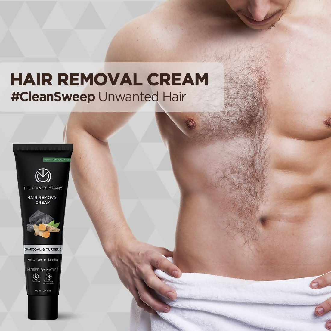 The Man Company Hair Removal Cream For Men - Distacart