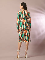 Thumbnail for Myshka Women's Multi Printed Knee Length Party Embellished Skirts - Distacart