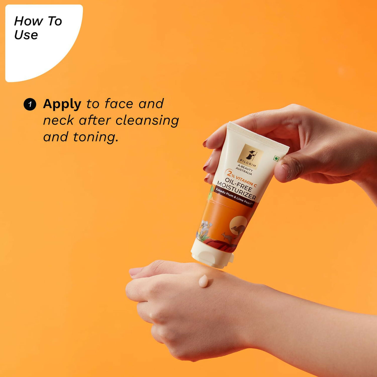 Pilgrim Australian 2% Vitamin C Oil free Moisturizer with Kakadu Plum & Lime Pearl For Oily & Acne Prone Skin - Distacart