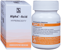 Thumbnail for Dr. Willmar Schwabe India Alpha Acid Tablets - Distacart